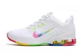 nike shox tl nova flyknit homme white rainbow